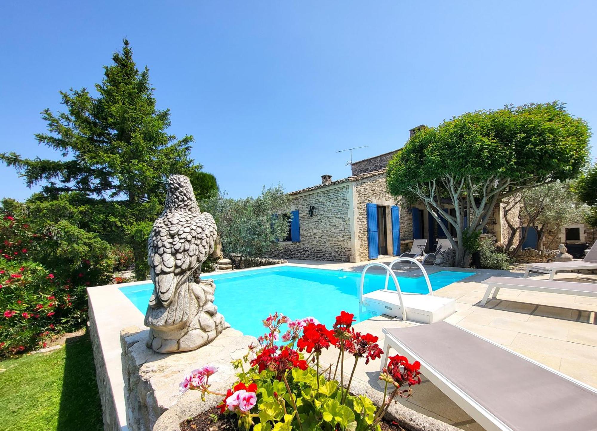 "La Massette Du Cheval Blanc" Villa De Caractere En Pierre LʼIsle-sur-la-Sorgue المظهر الخارجي الصورة