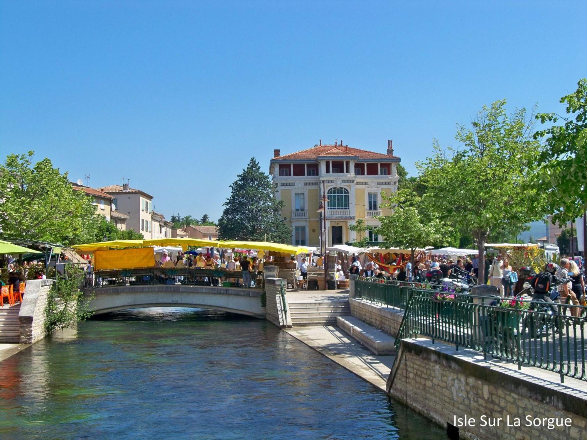 "La Massette Du Cheval Blanc" Villa De Caractere En Pierre LʼIsle-sur-la-Sorgue المظهر الخارجي الصورة
